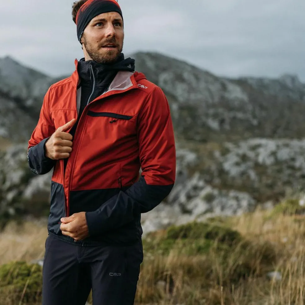 Pantaloni in nylon elastico da trekking uomo