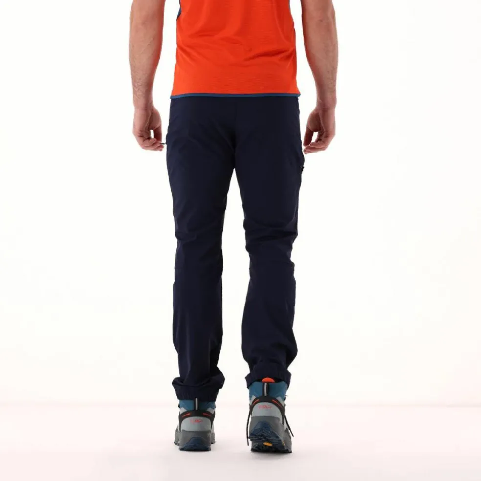 Pantaloni in nylon elastico da trekking uomo