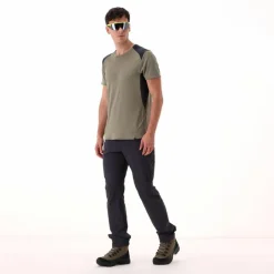 Pantaloni in nylon elastico da trekking uomo