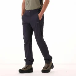 Pantaloni in nylon elastico da trekking uomo