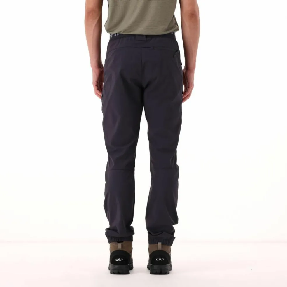 Pantaloni in nylon elastico da trekking uomo