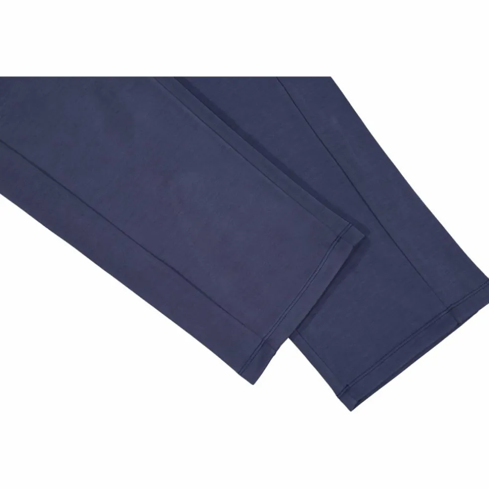 Pantaloni lunghi da donna dalla vestibilità regolare con finitura in modal satinato