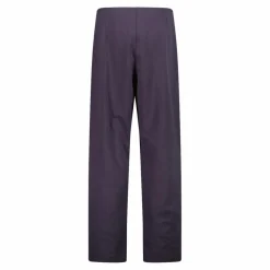 Pantaloni lunghi da donna in tessuto a maglia interlock