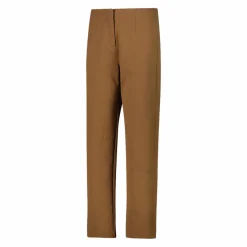 Pantaloni lunghi da donna in tessuto a maglia interlock