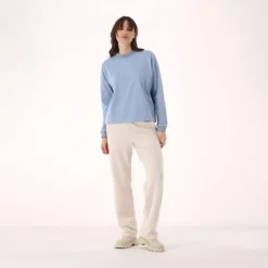 Pantaloni lunghi da donna elasticizzati