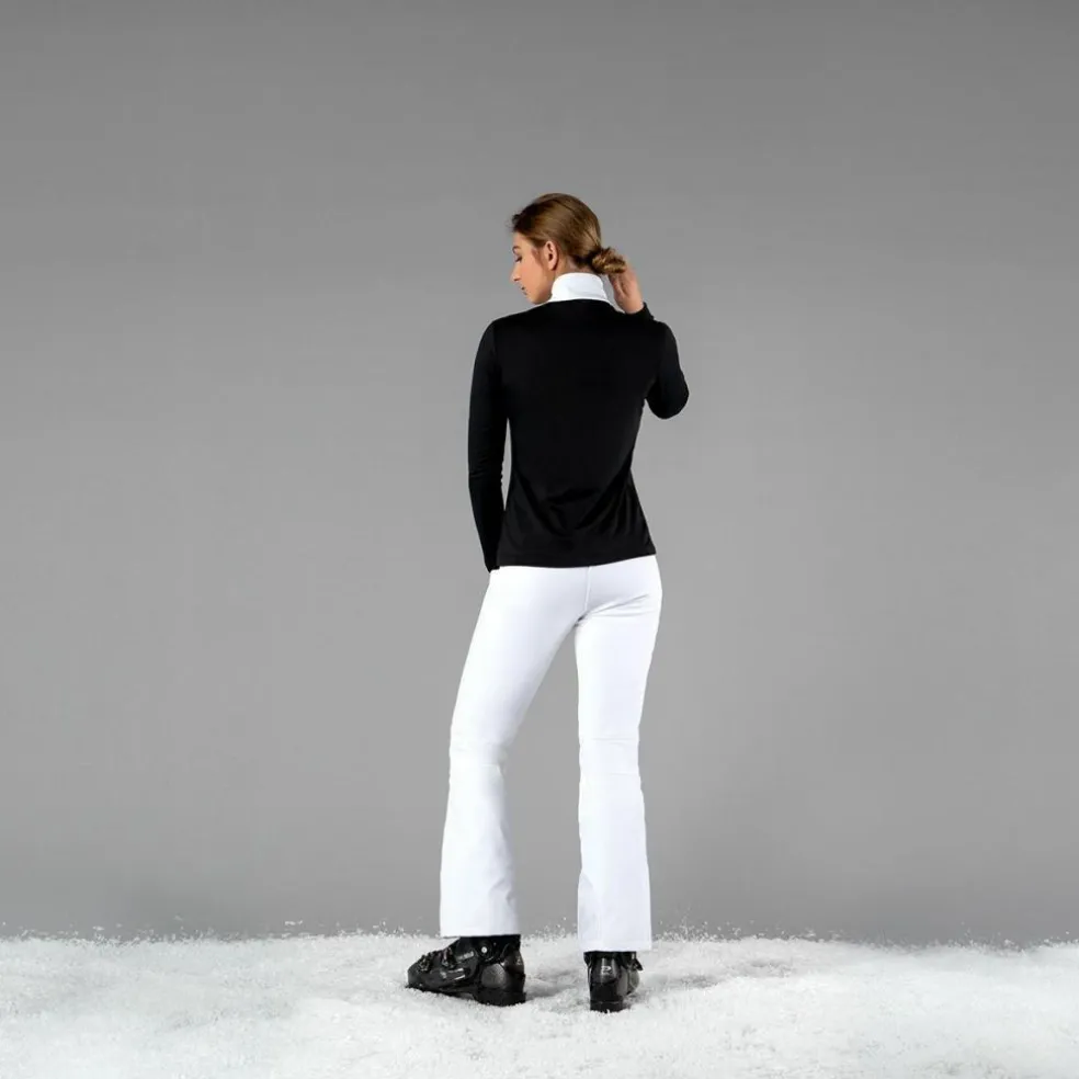 Pantaloni sci da donna con strato interno in pile