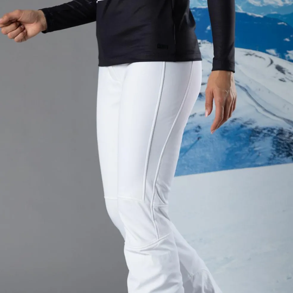 Pantaloni sci da donna con strato interno in pile