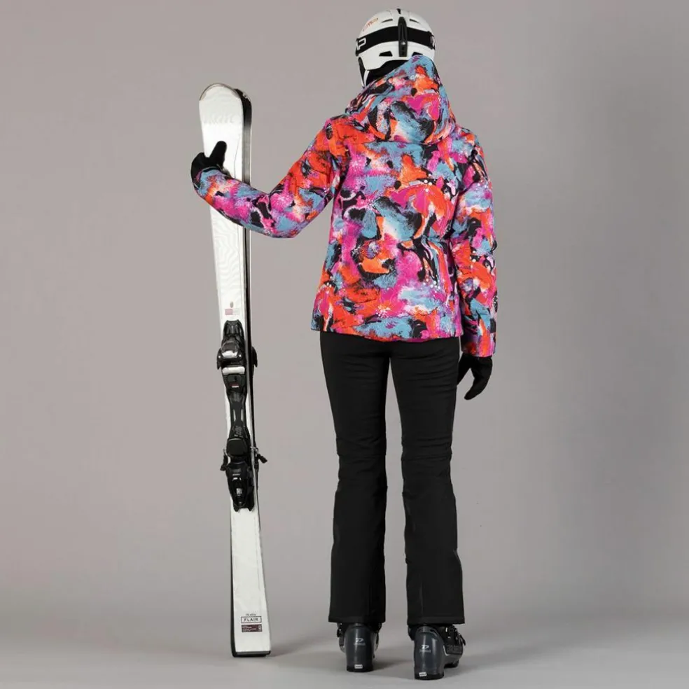 Pantaloni sci da donna con strato interno in pile