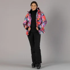 Pantaloni sci da donna con strato interno in pile