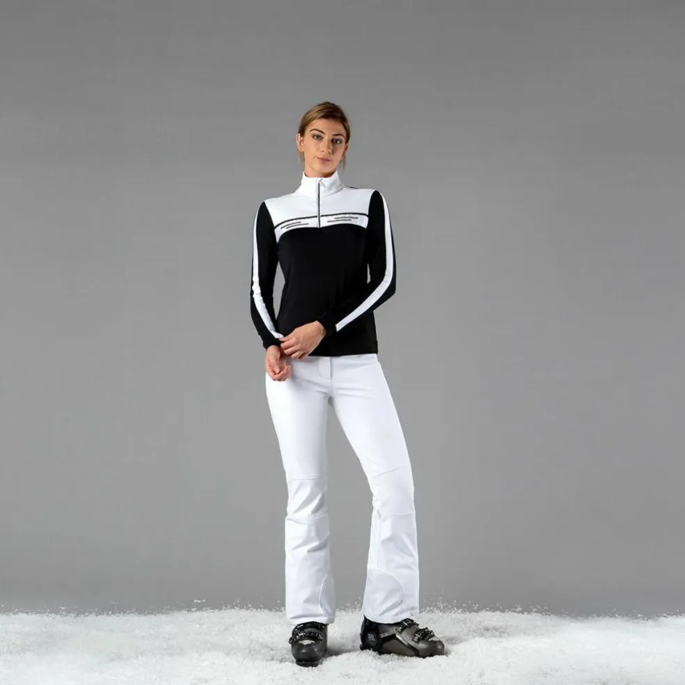Pantaloni sci da donna con strato interno in pile