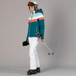 Pantaloni sci da donna con strato interno in pile