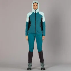 Pantaloni skitouring antivento Unlimitech da donna in Stretch Performance