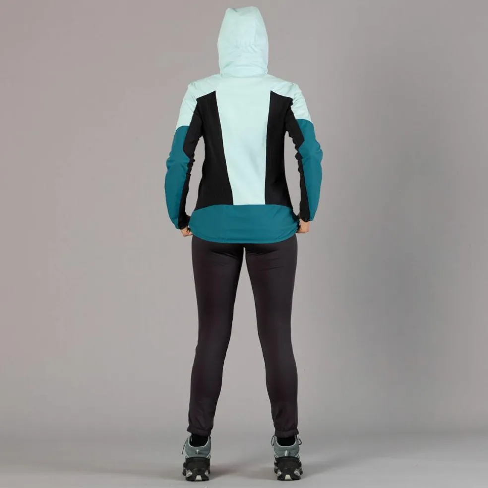 Pantaloni skitouring antivento Unlimitech da donna in Stretch Performance