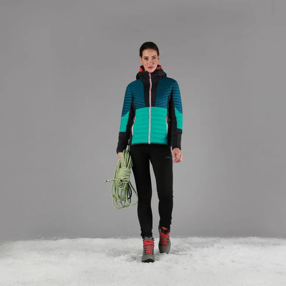 Pantaloni skitouring antivento Unlimitech da donna in Stretch Performance