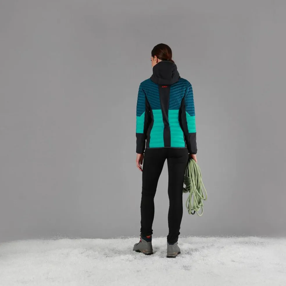 Pantaloni skitouring antivento Unlimitech da donna in Stretch Performance