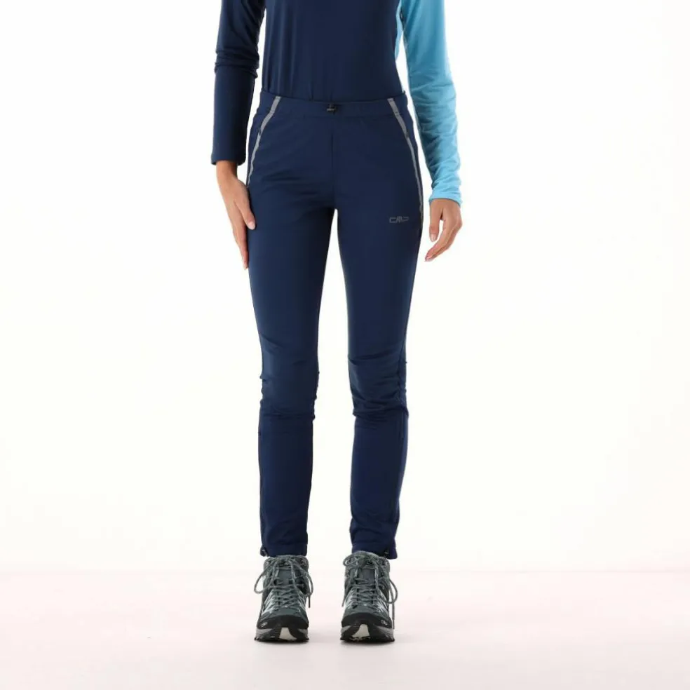 Pantaloni skitouring antivento Unlimitech da donna in Stretch Performance