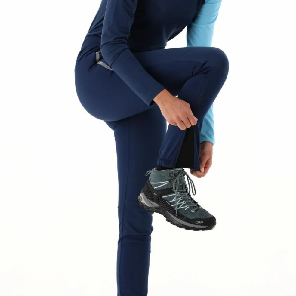Pantaloni skitouring antivento Unlimitech da donna in Stretch Performance