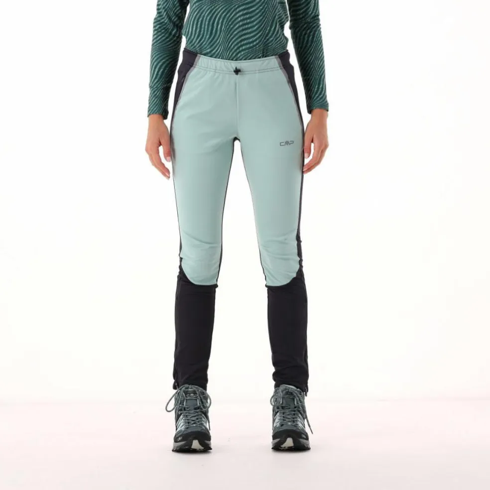 Pantaloni skitouring antivento Unlimitech da donna in Stretch Performance
