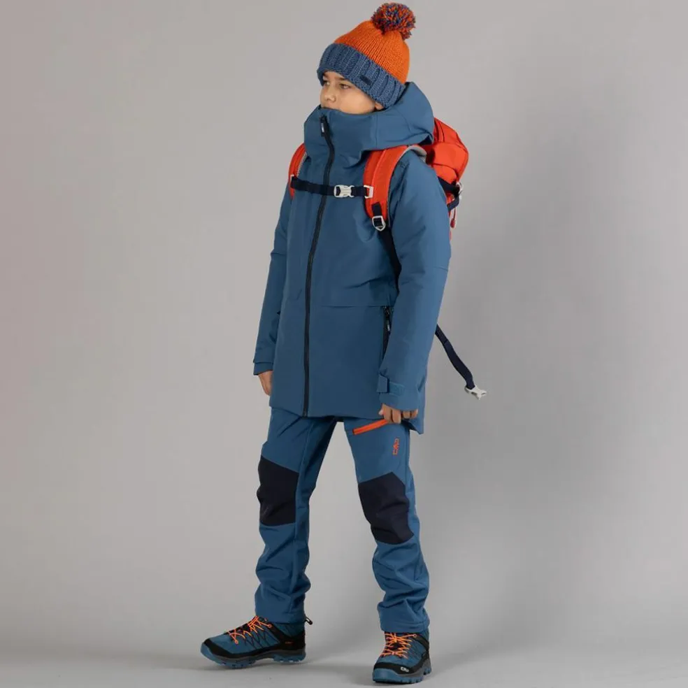 Pantaloni trekking da bambino in softshell