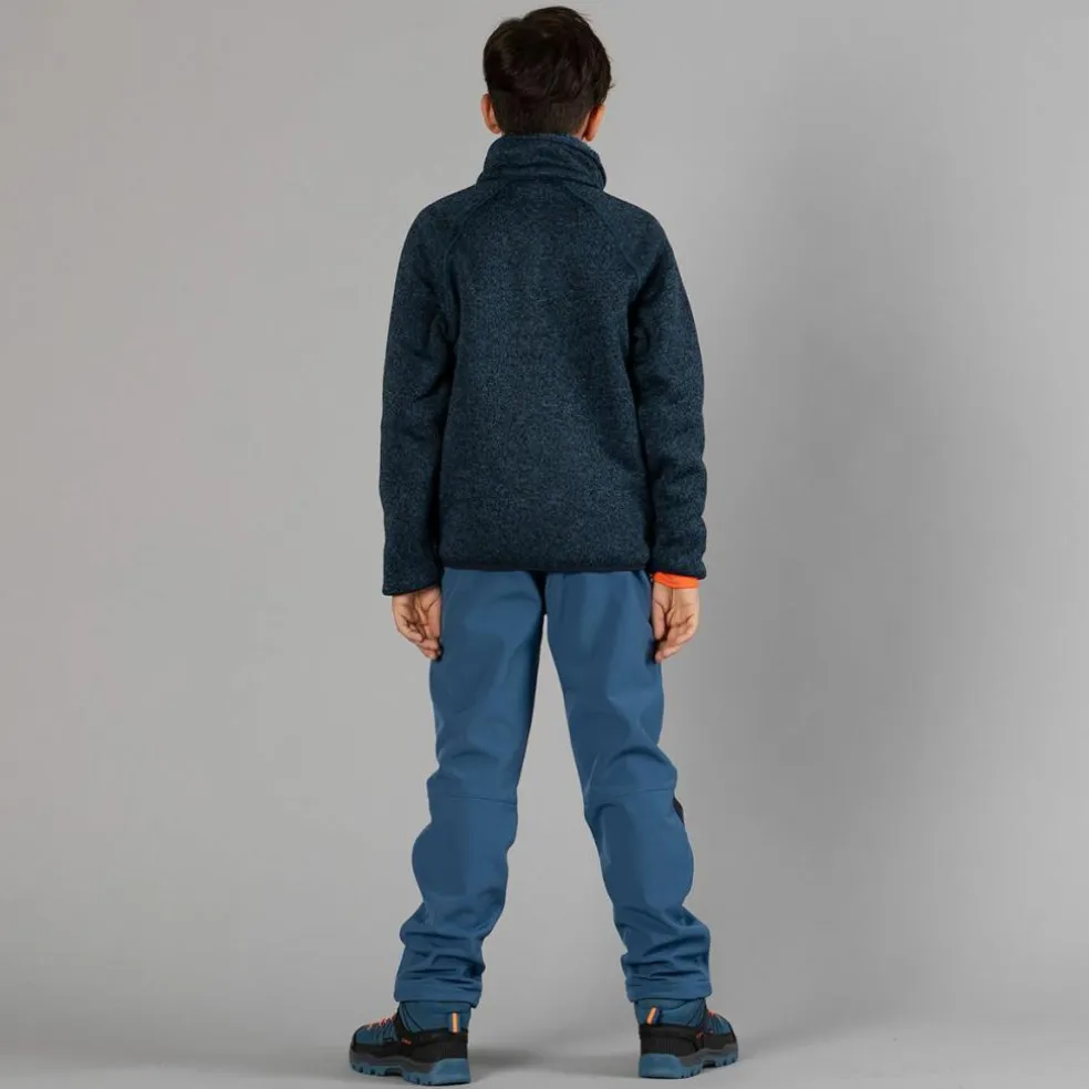 Pantaloni trekking da bambino in softshell