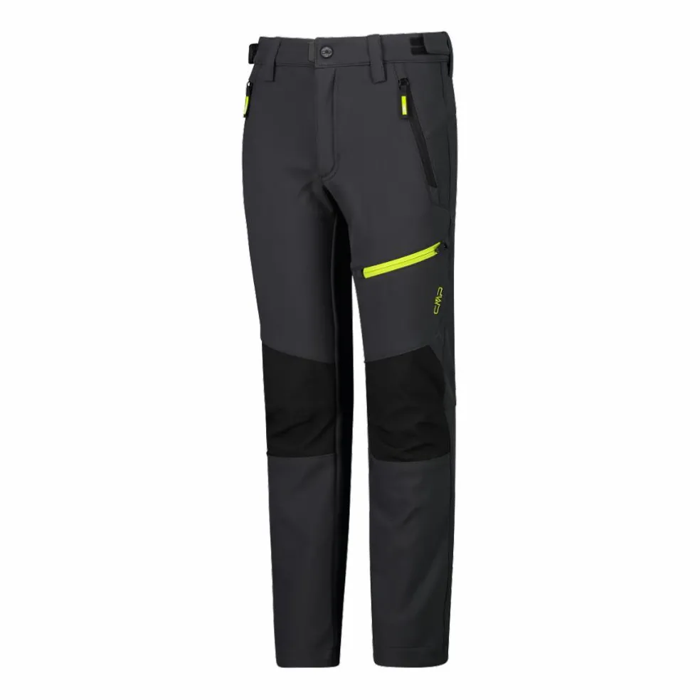 Pantaloni trekking da bambino in softshell