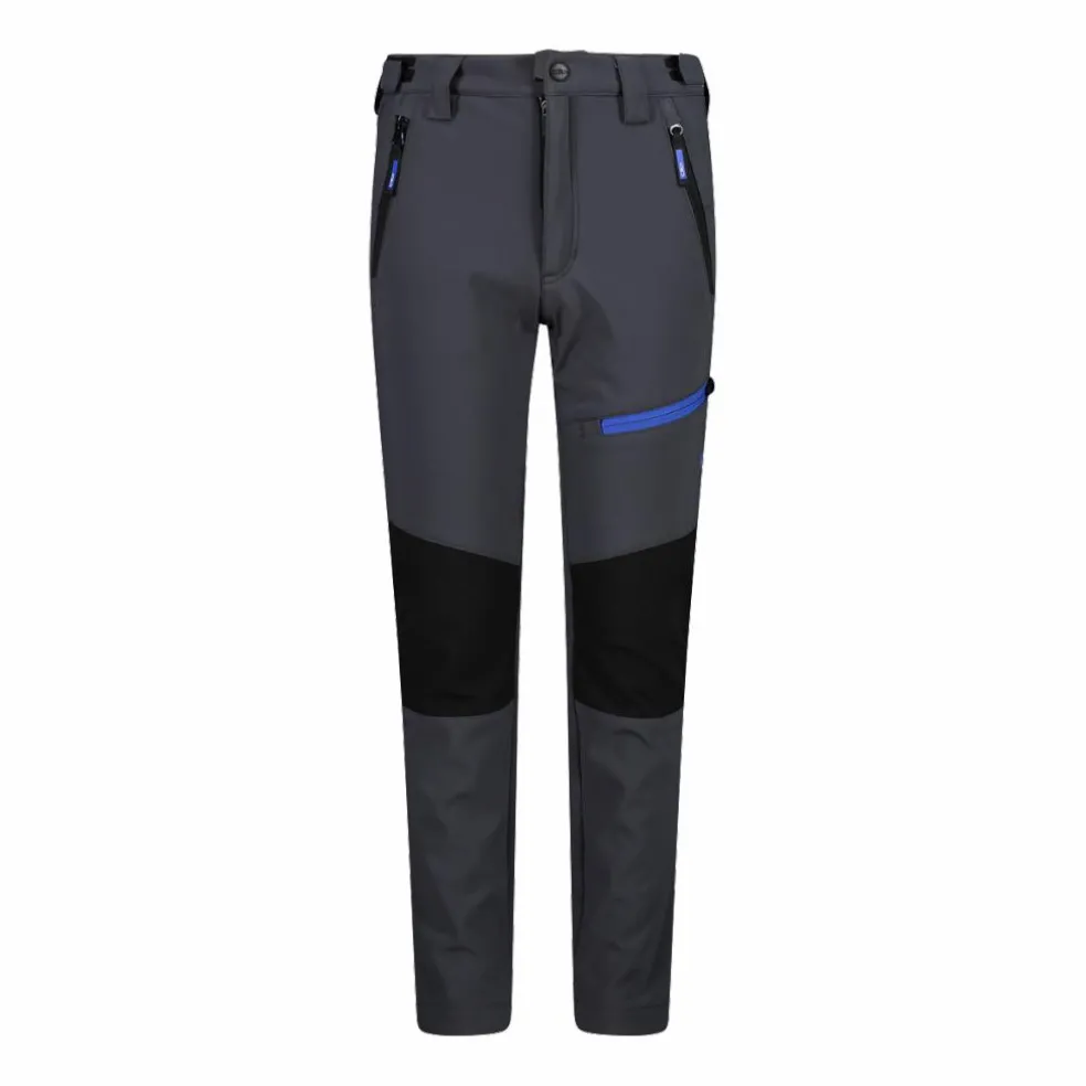 Pantaloni trekking da bambino in softshell