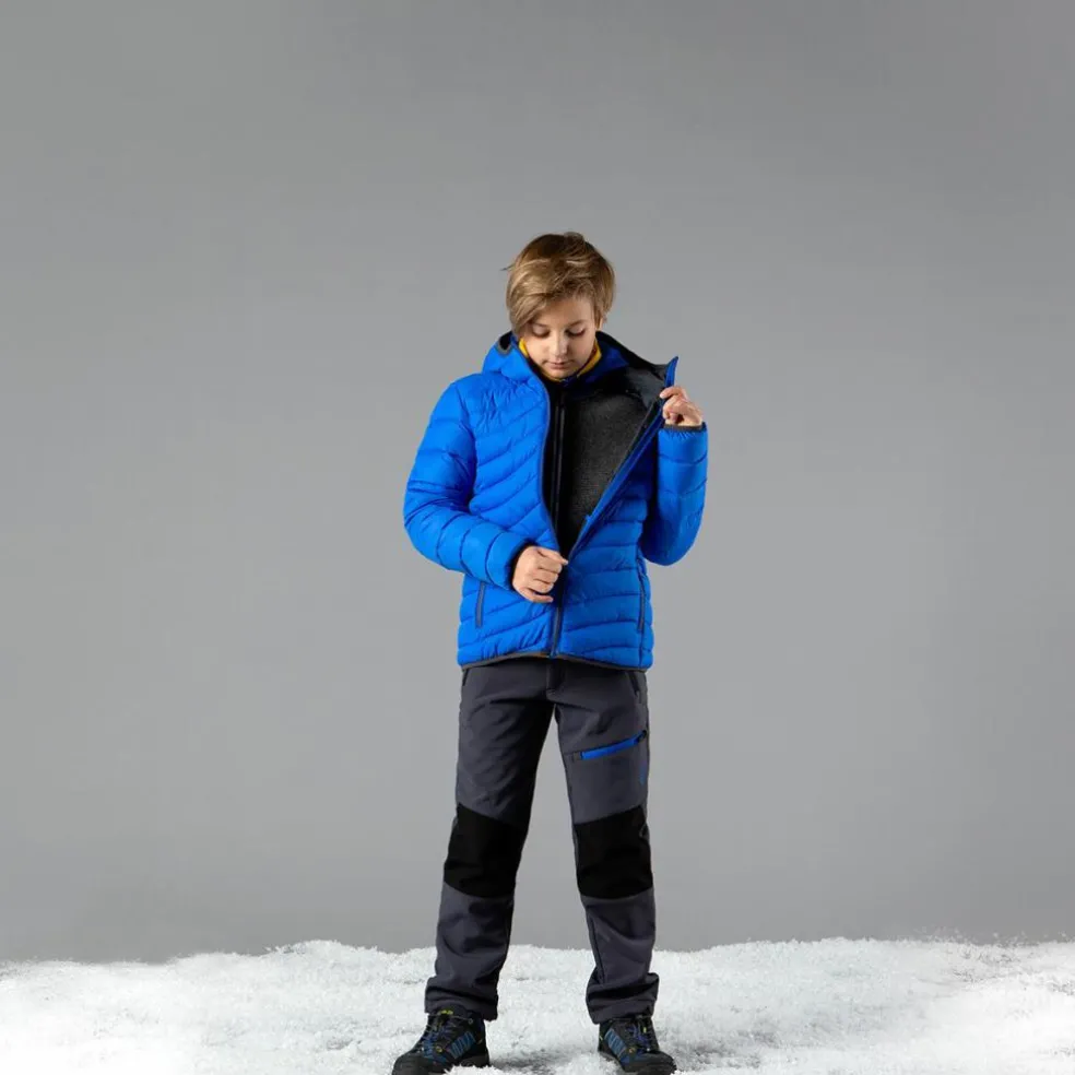 Pantaloni trekking da bambino in softshell