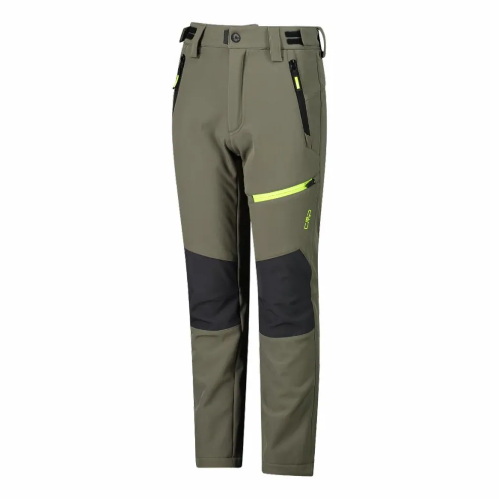 Pantaloni trekking da bambino in softshell