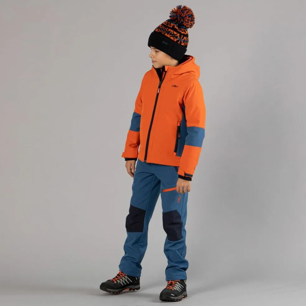 Pantaloni trekking da bambino in softshell