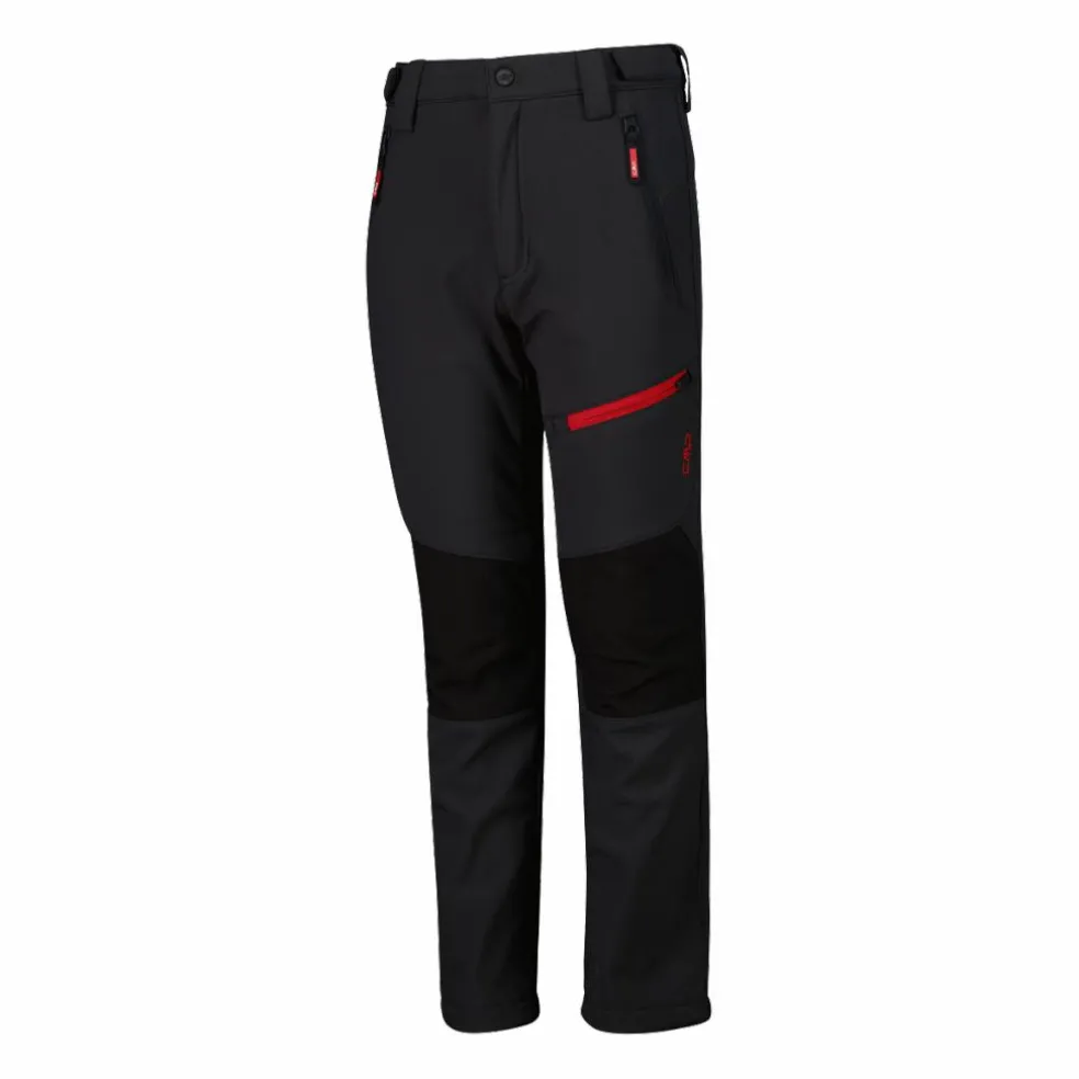 Pantaloni trekking da bambino in softshell