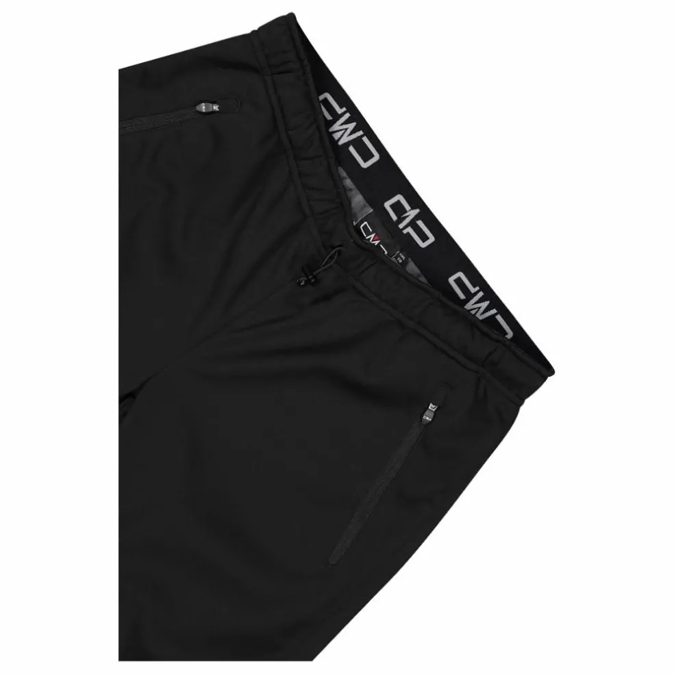 Pantaloni trekking da donna comfort fit in softshell