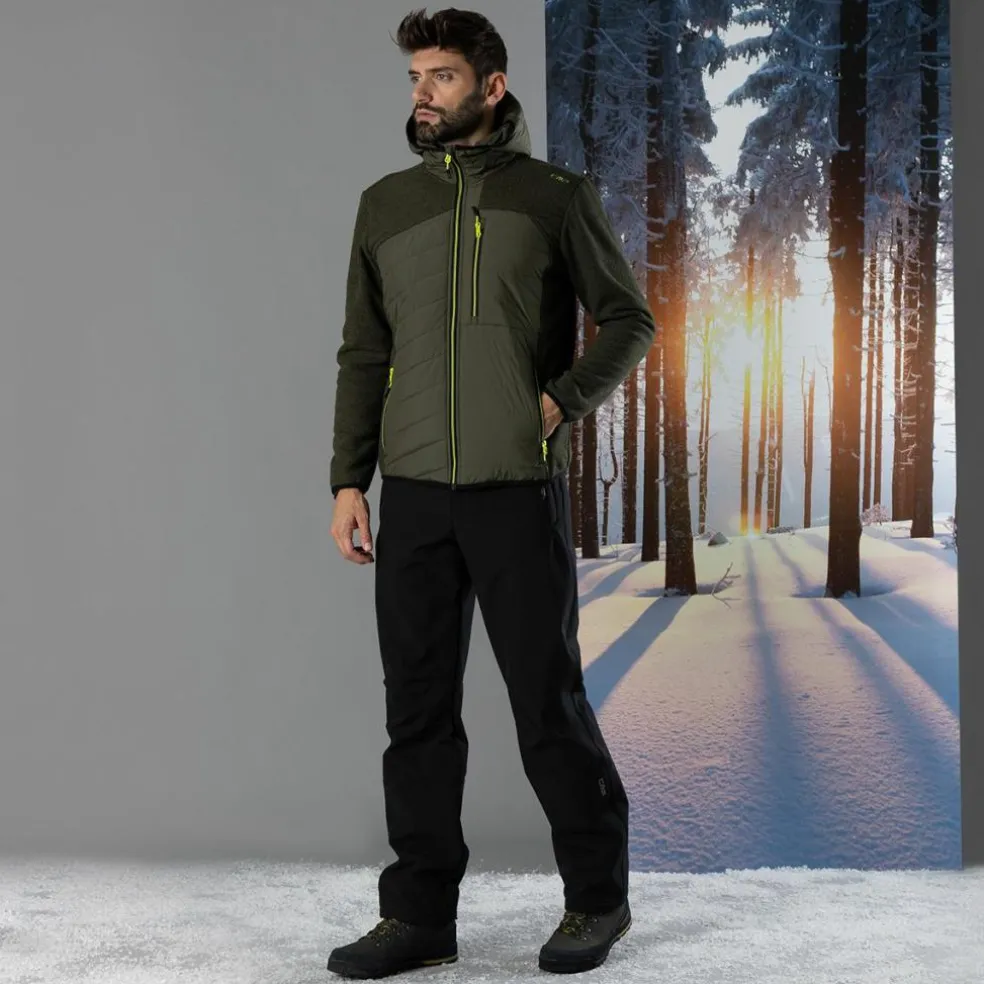 Pantaloni trekking da uomo in softshell