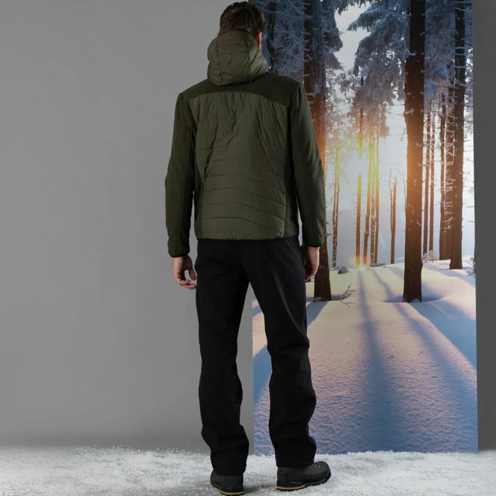 Pantaloni trekking da uomo in softshell