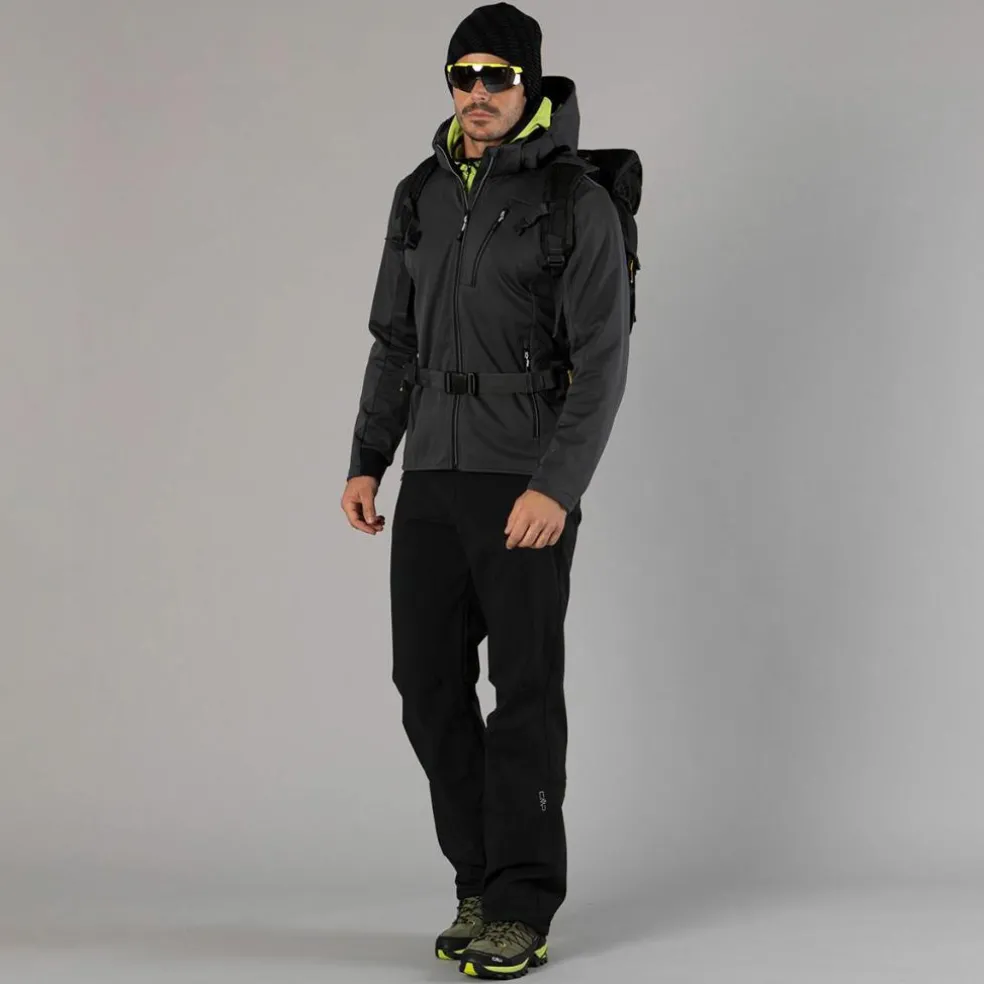 Pantaloni trekking da uomo in softshell