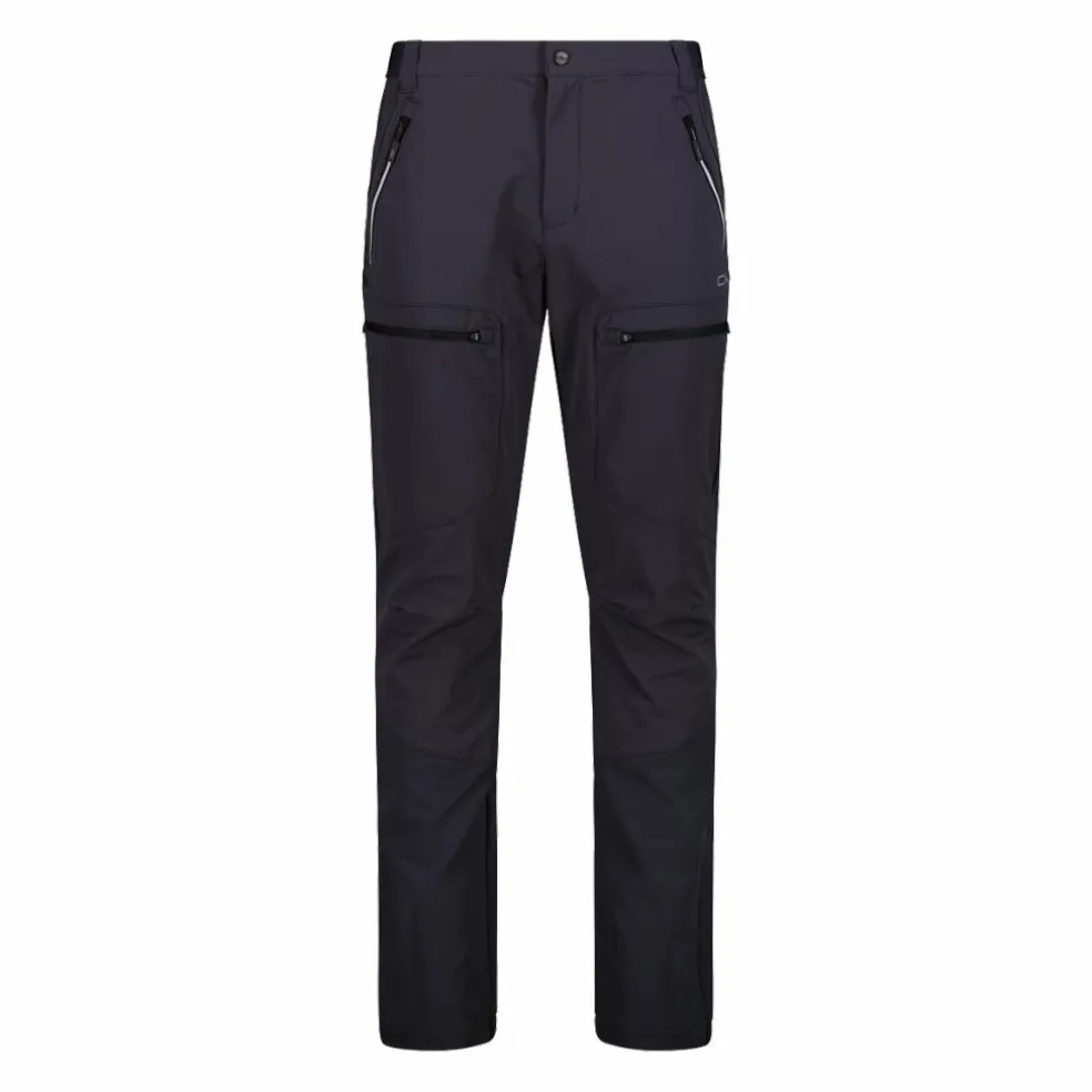 Pantaloni trekking da uomo in tessuto ripstop con tasche laterali