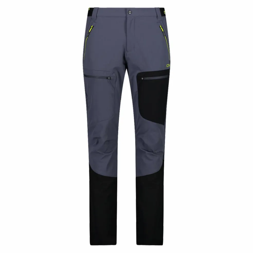Pantaloni trekking da uomo in tessuto ripstop con tasche laterali