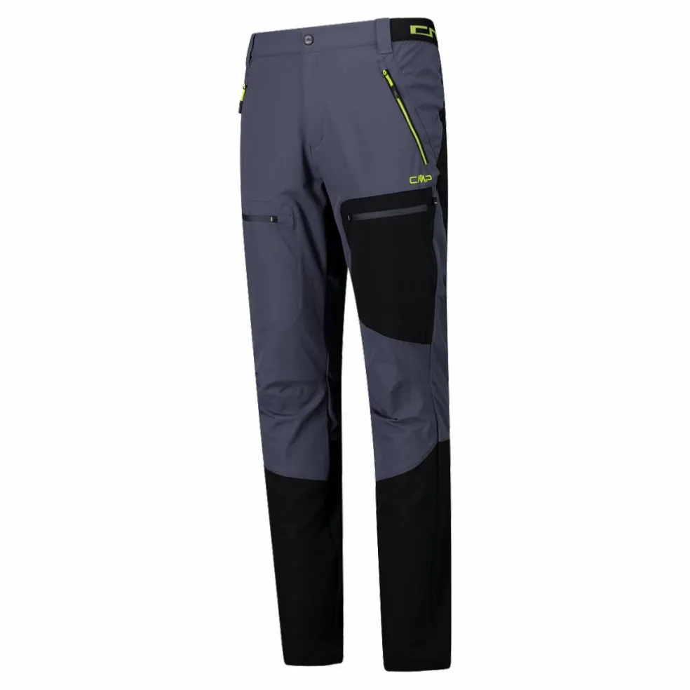 Pantaloni trekking da uomo in tessuto ripstop con tasche laterali