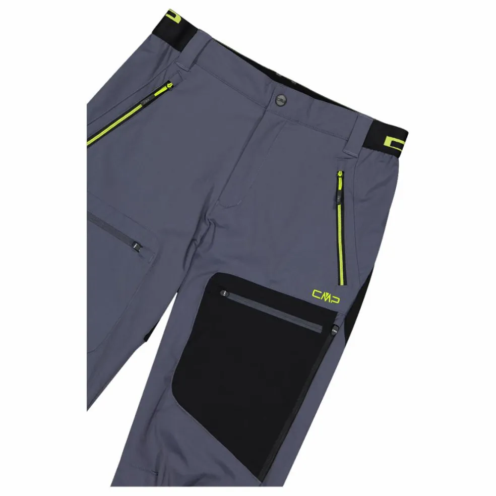 Pantaloni trekking da uomo in tessuto ripstop con tasche laterali