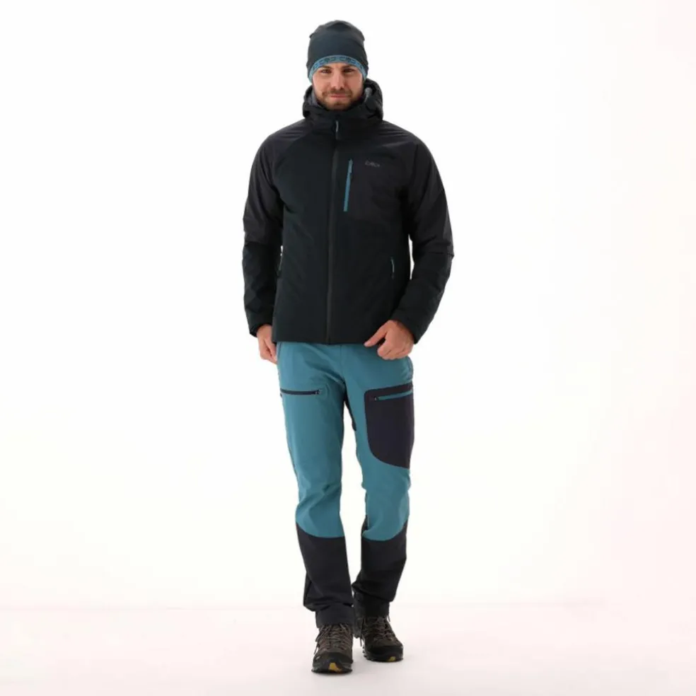 Pantaloni trekking da uomo in tessuto ripstop con tasche laterali