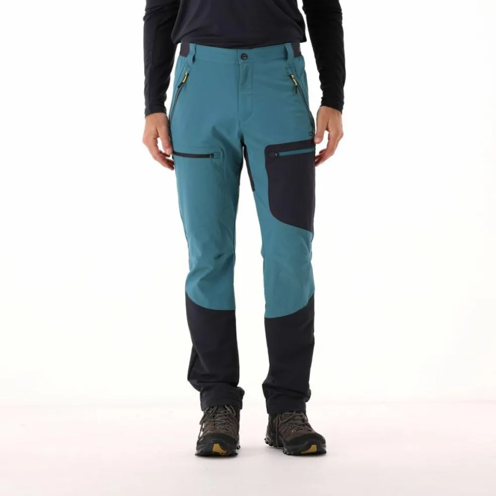 Pantaloni trekking da uomo in tessuto ripstop con tasche laterali