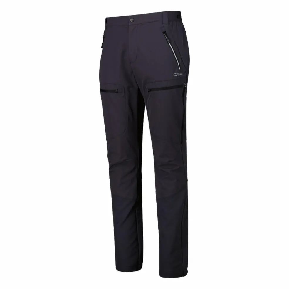 Pantaloni trekking da uomo in tessuto ripstop con tasche laterali