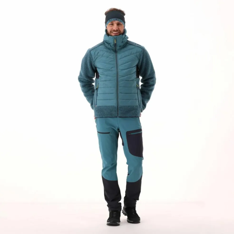 Pantaloni trekking da uomo in tessuto ripstop con tasche laterali