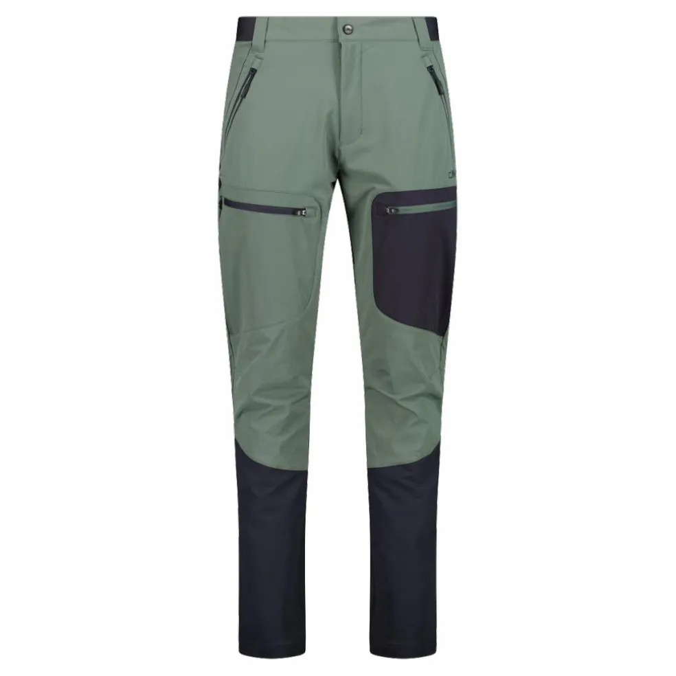Pantaloni trekking da uomo in tessuto ripstop con tasche laterali
