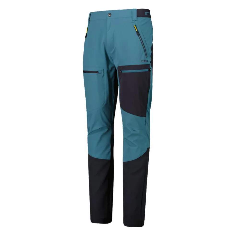 Pantaloni trekking da uomo in tessuto ripstop con tasche laterali