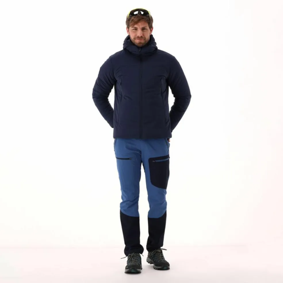 Pantaloni trekking da uomo in tessuto ripstop con tasche laterali