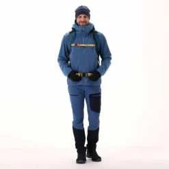 Pantaloni trekking da uomo in tessuto ripstop con tasche laterali