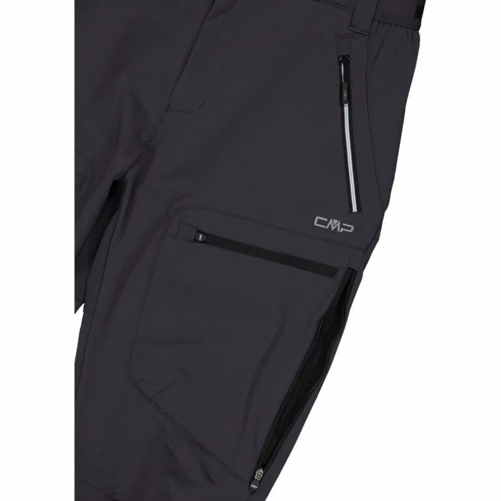 Pantaloni trekking da uomo in tessuto ripstop con tasche laterali