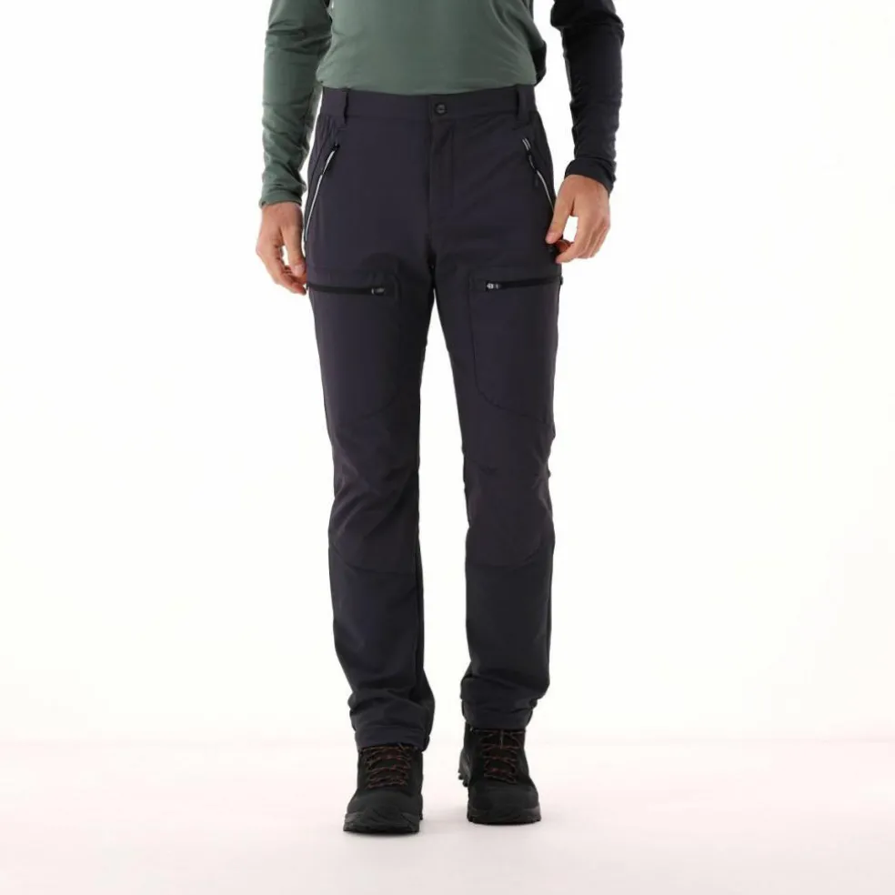 Pantaloni trekking da uomo in tessuto ripstop con tasche laterali
