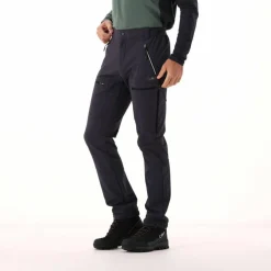 Pantaloni trekking da uomo in tessuto ripstop con tasche laterali