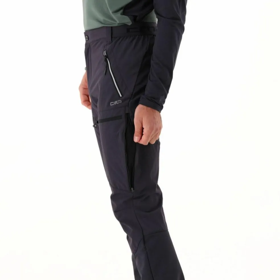Pantaloni trekking da uomo in tessuto ripstop con tasche laterali